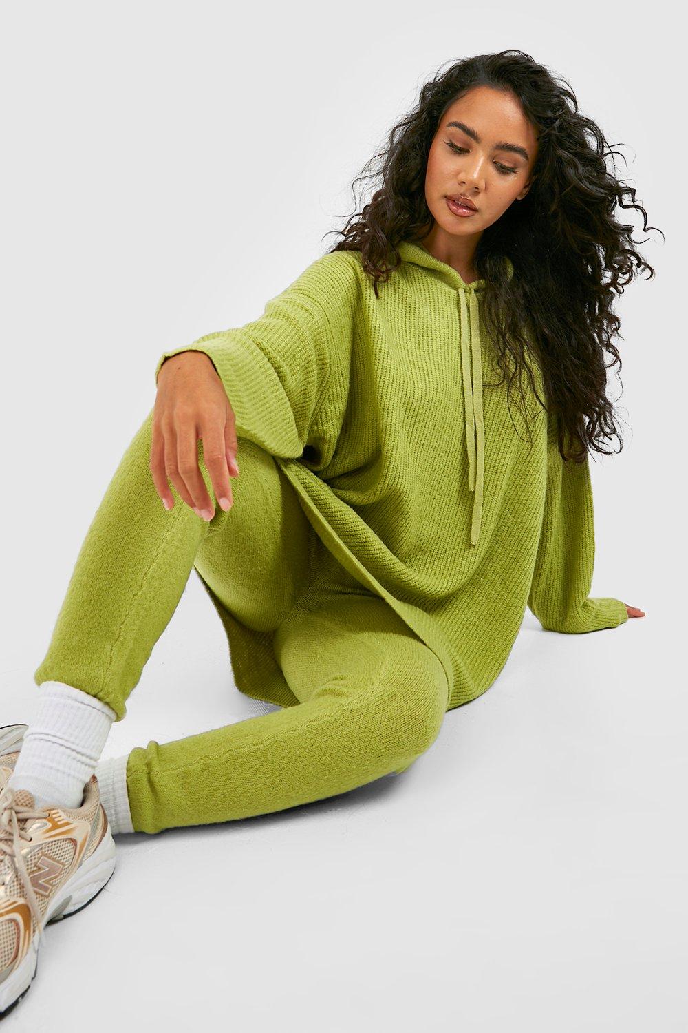 Soft knit hoodie women's new arrivals